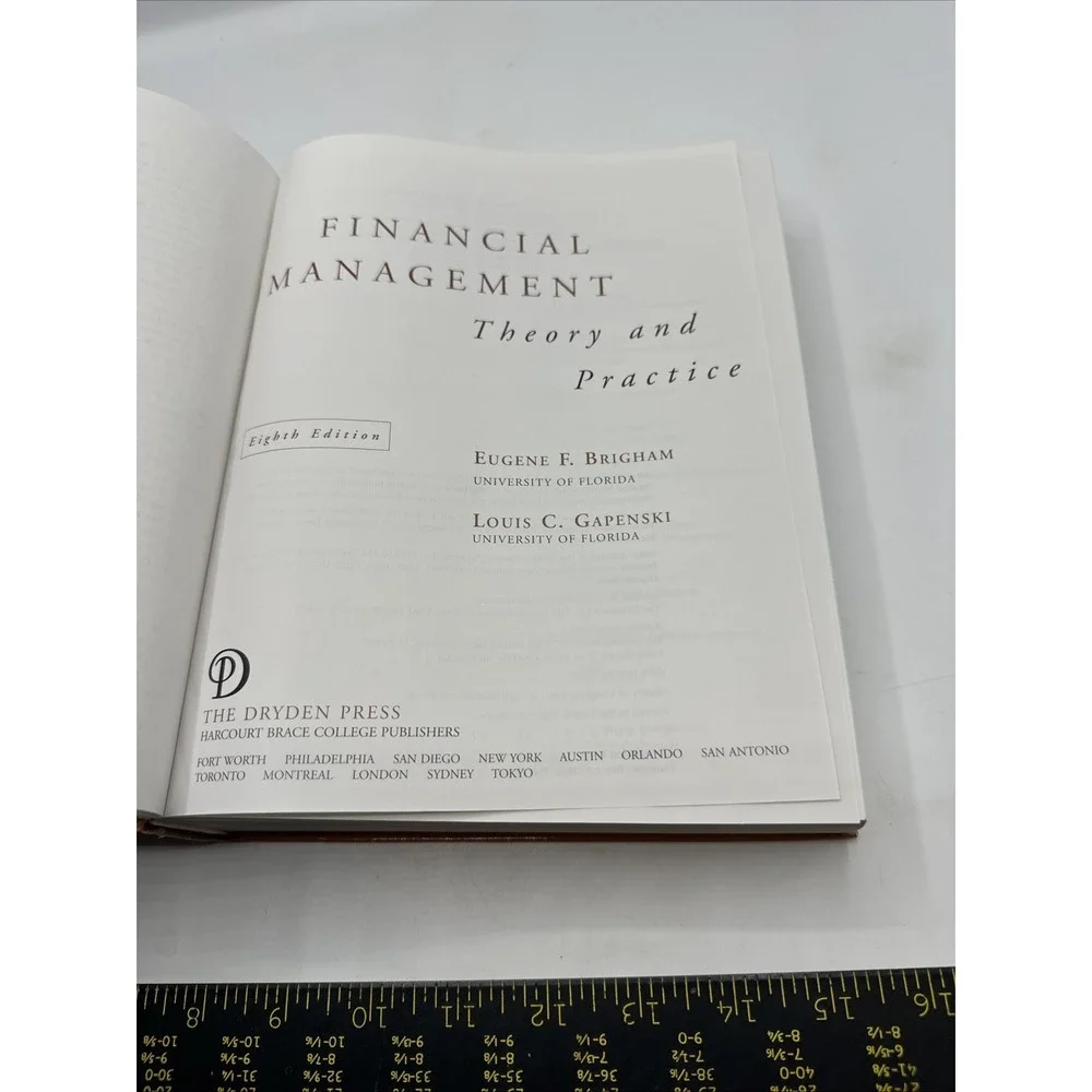 Financial Management: Theory and Practice (Dryden Press Series in Finance) 1997